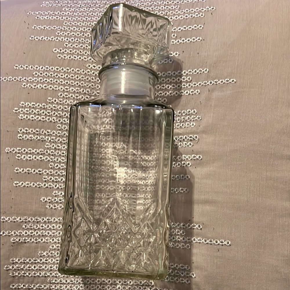 Elegant Glass Decanter